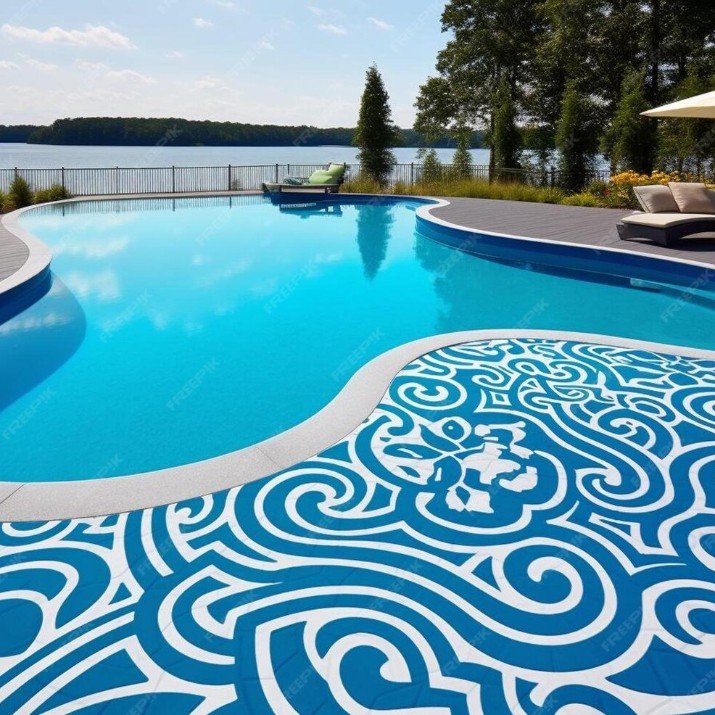 swimming pool shape modification